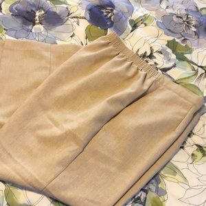 Alfred Dunner linen-like pants